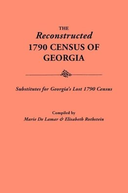 Reconstructed 1790 Census of Georgia