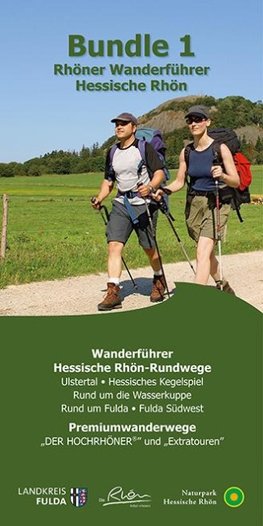 Bundle 1 Rhöner Wanderführer Hessische Rhön