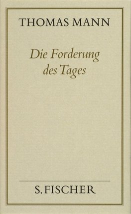 Die Forderung des Tages ( Frankfurter Ausgabe)