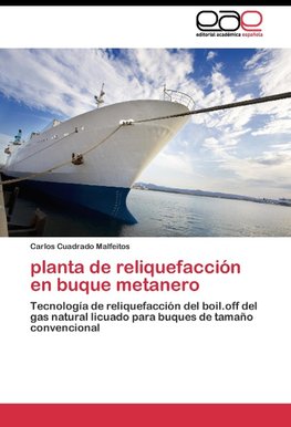 planta de reliquefacción en buque metanero