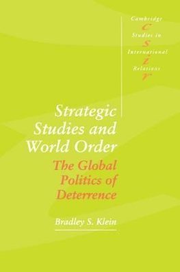 Strategic Studies and World Order