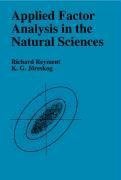 Applied Factor Analysis in the Natural Sciences