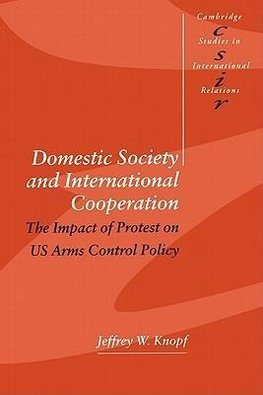 Domestic Society and International Cooperation