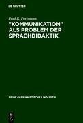 "Kommunikation" als Problem der Sprachdidaktik