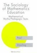 Dowling, P: Sociology of Mathematics Education