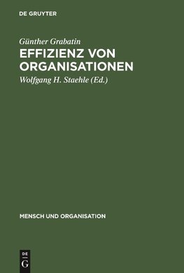 Effizienz von Organisationen