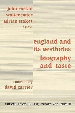 Carrier, D: England and its Aesthetes