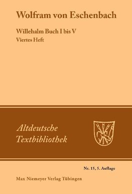 Willehalm Buch I bis V