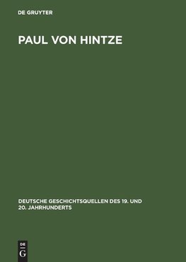 Paul von Hintze