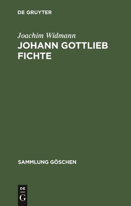 Johann Gottlieb Fichte