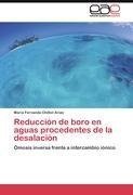 Reducción de boro en aguas procedentes de la desalación