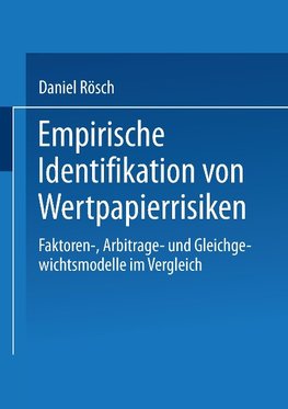 Empirische Identifikation von Wertpapierrisiken