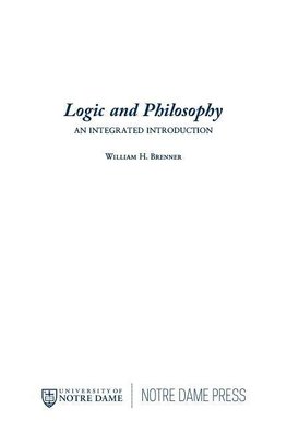 Brenner, W:  Logic and Philosophy