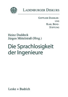 Die Sprachlosigkeit der Ingenieure