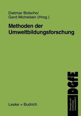 Methoden der Umweltbildungsforschung