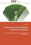 Analyse de la demande en formation d'adultes