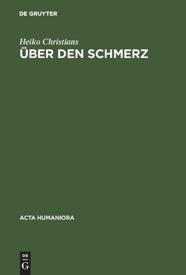 Über den Schmerz