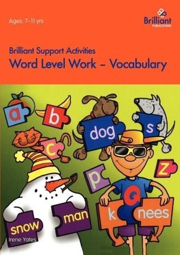 Word Level Work - Vocabulary (Brilliant Support Activities)