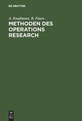 Methoden des Operations Research