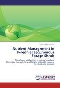 Nutrient Management in Perennial Leguminous Forage Shrub