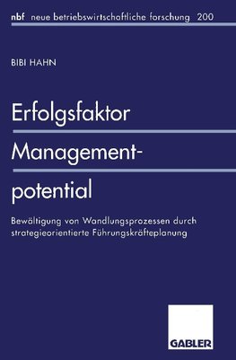 Erfolgsfaktor Managementpotential