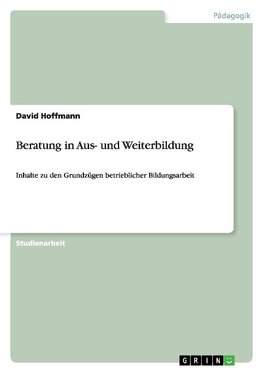 Beratung in Aus- und Weiterbildung