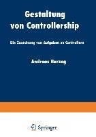 Gestaltung von Controllership