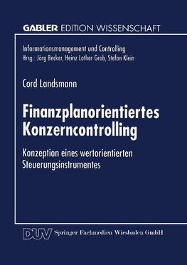 Finanzplanorientiertes Konzerncontrolling