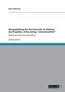 Neugestaltung der Karriereseite im Rahmen des Projektes "E-Recruiting - Internetauftritt"