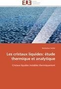 Les cristaux liquides: étude thermique et analytique