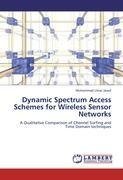 Dynamic Spectrum Access Schemes for Wireless Sensor Networks