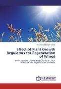 Effect of Plant Growth Regulators for Regeneration of Wheat