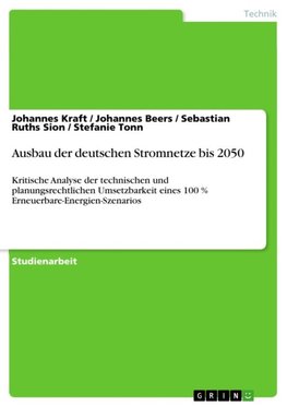 Ausbau der deutschen Stromnetze bis 2050