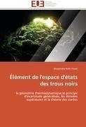 Élément de l'espace d'états des trous noirs