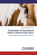 Evaluation of functional traits in Karan Fries cows