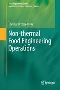 Non-thermal Food Engineering Operations