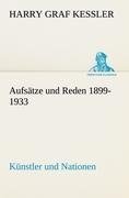 Aufsätze und Reden 1899-1933