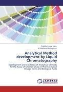 Analytical Method development by Liquid Chromatography