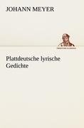 Plattdeutsche lyrische Gedichte