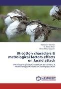 Bt-cotton characters & metrological factors effects on Jassid attack