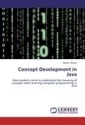 Concept Development in Java