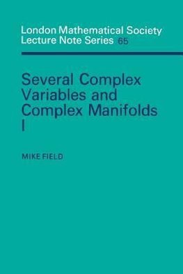 Several Complex Variables and Complex Manifolds I