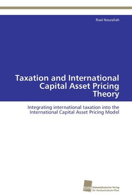 Taxation and International Capital Asset Pricing Theory