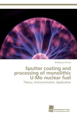 Sputter coating and processing of monolithic U-Mo nuclear fuel