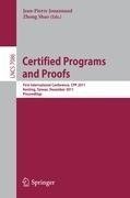 Certified Programs and Proofs