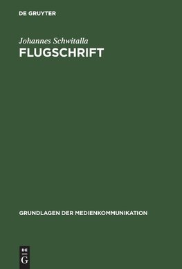 Flugschrift