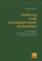 Einführung in die soziologische Gesellschaftsanalyse