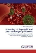 Screening of Aspergilli and their cellulolytic properties