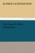 The Prose of Alfred Lichtenstein