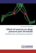 Effect of exercise on deep pressure pain threshold